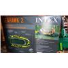 Image 2 : INTEX SEAHAWK TWO PERSON INFLATEABLE BOAT - NEW IN BOX