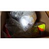 Image 2 : BOX OF NEW RESPIRATOR MASKS AND WORK GLOVES