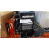 Image 2 : 9 PC DENT PULLER SET, MITER BOX, AND POWER HAMMER
