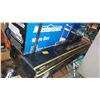 Image 4 : 9 PC DENT PULLER SET, MITER BOX, AND POWER HAMMER