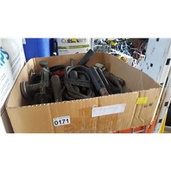 BOX OF WELDING ACCESSORIES