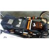Image 1 : LAWN MASTER LAWNMOWER W/ BAG - AS IS BATTERY DOES NOT WORK