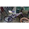 Image 3 : HUFFY PURPLE TINKER BELL BIKE WITH TRAINING WHEELS AND MY LITTLE PONY BIKE WITH TRAINING WHEELS