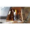 Image 1 : TRAY OF CHISELS
