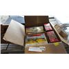 Image 1 : 2 CASES OF STAPLES AND NEW HINGES