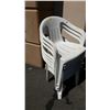 Image 3 : 7 STACKING PATIO CHAIRS