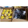 Image 2 : BOX OF MEDIUM RESPIRATOR MASKS 2 BOXES OF FILTERS AND RESPIRATOR PARTS