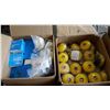 Image 3 : BOX OF MEDIUM RESPIRATOR MASKS 2 BOXES OF FILTERS AND RESPIRATOR PARTS