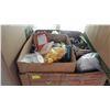 Image 2 : 2 BOXES OF ARTS AND CRAFTS, AND ESTATE GOODS