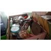 Image 2 : 2 TRAYS OF ESTSATE GOODS LANTERN AND PLATES