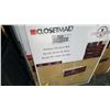 Image 2 : 4 NEW CLOSETMAID CORNER SHELF KITS AND DELUXE DRAWER KIT