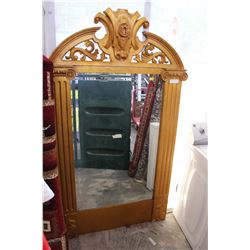 LARGE BEVELLED MIRROR