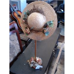 DECORATIVE HAT AND STAND