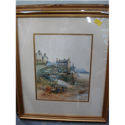 CRAB FISHING PRINT