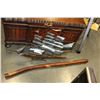 Image 1 : METAL ART SHIP AND AUSTRALIAN WALKING STICK