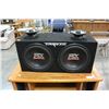Image 1 : MTX AUDIO SUBS IN TERMINATOR BOX W/ PAIR OF SPEAKERS