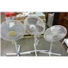 Image 2 : 3 WHITE FLOOR FANS