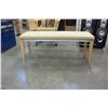 Image 2 : MODERN MAPLE BENCH
