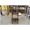 Image 2 : MAHOGANY 3 TIER END TABLES