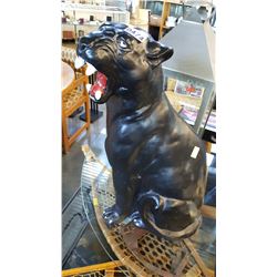 LARGE BLACK PANTHER FIGURE