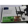 Image 1 : NEW OVERSTOCK INSIGNIA 33-46 INCH FULL MOTION TV WALL MOUNT, COMPLETE, UP TO 55 LBS