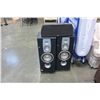 Image 1 : PAIR OF JBL FLOOR SPEAKERS AND CENTER SPEAKER