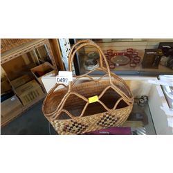 FIRST NATIONS WOVEN BASKET