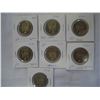 Image 2 : 7 CANADIAN 50 CENT PIECES