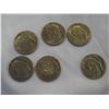 Image 3 : SIX SILVER DOLLARS