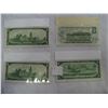 Image 2 : FOUR VARIOUS CANADIAN ONE DOLLAR BILLS