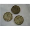 Image 2 : THREE SILVER TRADE DOLLARS