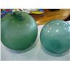 Image 1 : TWO GLASS FISH FLOATS