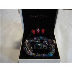 PANDORA STYLE ART GLASS JEWELLRY