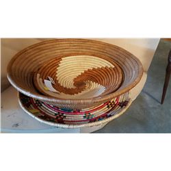 3 FIRST NATIONS BASKETS