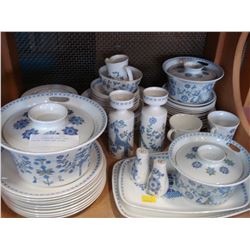 LOT OF NORWEGIAN LOTTE WARE SERVING PIECES AND DISHES