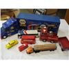 Image 1 : LOT OF TOY TRUCKS AND BASES