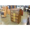 Image 2 : 4 DRAWER VINTAGE HIGHBOY DRESSER