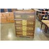 Image 3 : 4 DRAWER VINTAGE HIGHBOY DRESSER