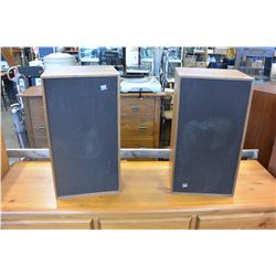 PAIR OF WHARFDALE SPEAKERS MADE IN ENGLAND