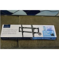 NEW OVERSTOCK INSIGNIA 33-46 INCH TILTING TV WALL MOUNT, COMPLETE, UP TO 80 LBS