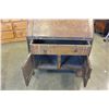 Image 4 : VINTAGE OAK DROPFRONT DESK