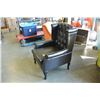 Image 6 : NEW ASHLEY ESPRESSO ACCENT CHAIR, CONTEMPORARY TUFTED DESIGN WITH NAILHEAD RETAIL $999
