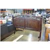 Image 7 : NEW ASHLEY SIGNATURE DESIGN KING SIZE PANEL BEDFRAME WITH PAIR OF NIGHSTANDS, RETAIL $1576L $1576TAN