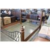 Image 8 : NEW ASHLEY SIGNATURE DESIGN KING SIZE POSTER BEDFRAME, MEDIUM BROWN CHERRY STAIN, AND PAIR OF 3 DRAW