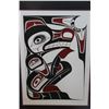 Image 2 : RICHARD SHORTY WOLF AND MOON PRINT