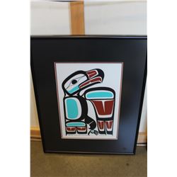 SIGNED LEP BEN HOUSTIE EAGLE PRINT