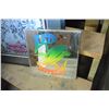 Image 2 : PINK FLOYD FRAMED QUEEN ELIZABETH POSTER PRINT AND LED ZEPELIN MIRRORED PRINT