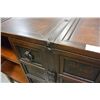 Image 5 : MODERN CABINET W/ LEATHER STRAPS