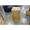 Image 1 : TWO DRAWER OAK FILING CABINET