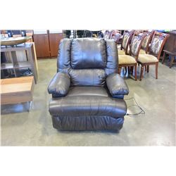 ELECTRIC LEATHER MASSAGE CHAIR